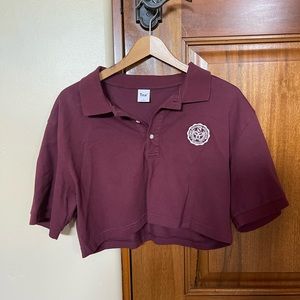 Aritzia TNA Cropped Polo